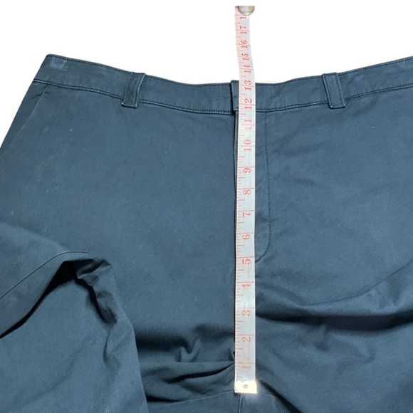 GAP Cotton Black Straight Up Khaki Trousers Side & Back Pockets US Sz 16 Tall - Picture 6 of 9